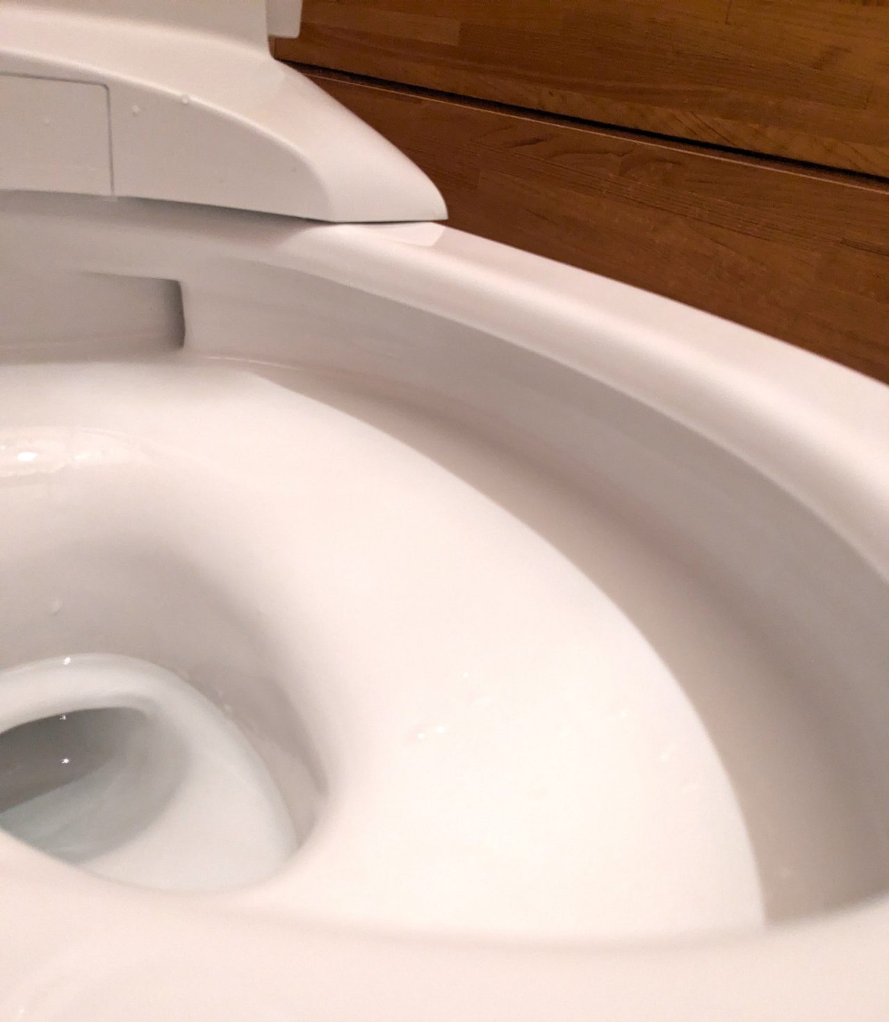 TOTOフチなしトイレの写真