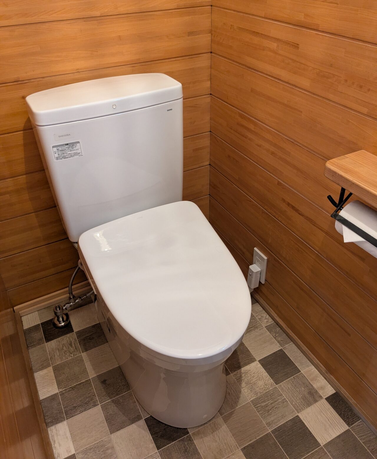 完成したトイレの写真